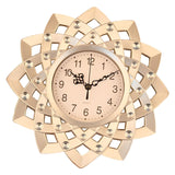 Maxbell Wall Clock Rhinestone Easy to Read Hanging Clock for Kitchen Office Bathroom Style F