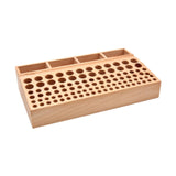 Maxbell Leather Craft Tool Rack Wooden DIY Leathercraft Stand Holder for