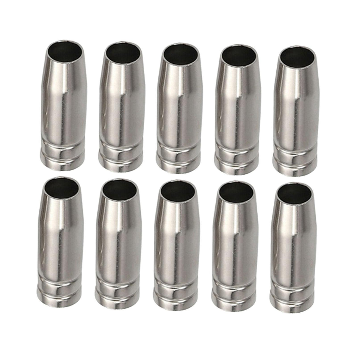 Maxbell 10 Pieces 15AK Welding Torch Nozzle Replace Professional 14AK Conical Nozzle