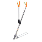 Maxbell Maxbell Fishing Rod Stand Pole Bracket Rod Holder Support Stand Telescopic 1.5m