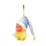 Maxbell Plush Doll Keychain Lovely Handbag Pendant for Women Birthday Party Supplies With Hat