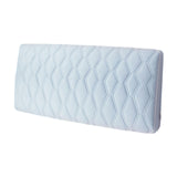Maxbell Bed Headboard Slipcover Removable Decor Protector for Dorm Room Bedroom Home Blue