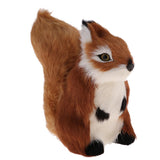 Lifelike Squirrel Pet Toy Animal Figurines Model Indoor Home Art Ornament - Aladdin Shoppers