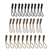Maxbell 30Pcs/lot Non-slip Zipper Pull Cord Zip Puller Zip Fastener Replacements