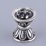 1 Pieces Handcrafts Beads Charms Lotus Flower Jewelry Accessory 925 Silver Beading Ornaments - Aladdin Shoppers