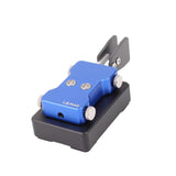 Small Morse Code Radio Key Potable Spare Parts Automatic Metal Telegraph Key blue