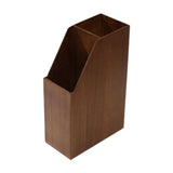 Maxbell Canes Walking Sticks Holder Home Sturdy Office Indoor Wooden Umbrella Holder Walnut