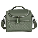 Maxbell Lunch Bag for Women Portable Adult Lunch Cooler Case for Beach Office Travel Green