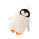 Maxbell Microfiber Hand Towel Quick Dry Small Funny with Hanging Loop Cleaning Cloth white