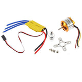 Maxbell 7xA2212 1000KV Brushless Motor w/ 30A Brushless ESC for DJI F450 F550 RC