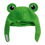 Maxbell Cute Plush Frog Hat Cute Winter Ear Protective for Adults Festival Halloween