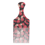 Maxbell Maxbell Men Women Oily Hair Comb Hairdressing Slick Back Hairstyle Brush Tool L