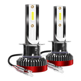 Maxbell 2 Pieces Car LED Headlight Bulbs Kit Fog Light Bulb Accessories  H1