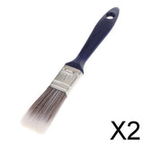 Maxbell 2xCar Dashboard Air Vent Outlet Cleaner Keyboard Dust Dirt Cleaning Brush Blue