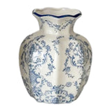 Maxbell Chinese Ceramic Flower Vase Home Decor Plant Holder for Office Wedding Table Begonia 8cmx15cm