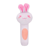 Maxbell Soft Rattle Toy Musical Educational Toys Squeaker Toy Rattle for Babies Rabbit