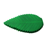 Maxbell 200x Artificial Leaf Sushi Plate Decor Dish Mat Sushi Dish Platter Ornaments Dark Green