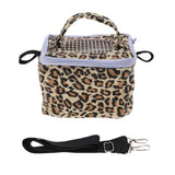 Maxbell Maxbell Pet Hamster Carrier Portable Breathable Travel Bag   Leopard Print M