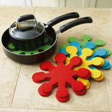 4set 16pcs Easter Decoration , Pot Mat Bowl Placement Heat Insulation Pads