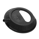 Maxbell Silicone Lid for Camping Bowl Lightweight Reusable Tableware Utensil Pot Lid Black