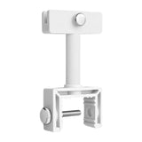 Maxbell Sign Holder Clamp Sturdy Shop Clothing Rack Signs Holder for Sale Exhibition White