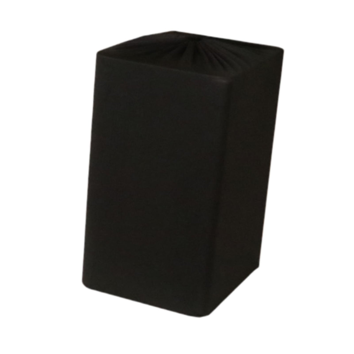 Speaker Cover Drawstring Design Versatile Protection Convenient to Use Black 15x15x80cm