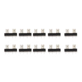 Maxbell 4x10 Pieces 32V 30A Mini Auto Automaotive Boat Blade Fuse Holder for PCB Board