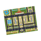 Maxbell Kids Play Rug for Kids Bedroom 55x43 inch Large Beijing City Traffic Playmat