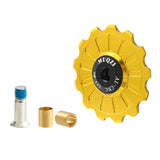 Maxbell Bike Rear Derailleur Pulley 11T - 17T Jockey Wheel Guide Roller 13T Gold - Aladdin Shoppers