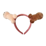 Maxbell Elastic Headband Animal Headdress Cute Party Headwear for Adults Girls Women 30cm