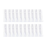 Maxbell 20x Mushroom Grow Bags Planting Tent Clear Breathable Mushroom Substrate Bag 20x12x50cm 0.06mm