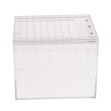 Maxbell Maxbell Acrylic Clear Pet Reptiles Box Breeding Tanks Container #2 15x12x12cm