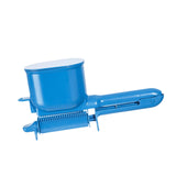 Maxbell Roller Hair Color Applicator Protable Semi Automatic for Salon Travel Adults blue