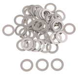 Maxbell 100pcs Oil Drain Plug Crush Washer Gaskets 14mm for Acura+16mm for