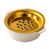 Maxbell Ceramic Incense Burner Ash Absorber for Desktop Home Office Decoration Hotel