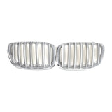 Maxbell 2x Front Radiator Hood Sport Grills Kidney Grille for BMW x5 E53 04-06