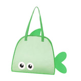 Maxbell Shower Tote Bag Sturdy Summer Beach Travel Bag for Summer Essentials College Green