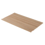 Maxbell 20x Round Wood Stick Rod Dowel Unfinished DIY Wood Modelling Stick 10mmx40cm