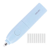 Maxbell Electric Eraser Handy Accurate Detailing Tool for Sketching Drawing Painting Light Blue