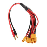 370mm Length XT60 EC5 To 4.0mm Banana Plugs Balance Charge Cable For RC Quadcopter Parts Accessory - Aladdin Shoppers