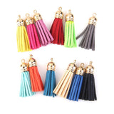 Maxbell 3x12Pcs Colorful Velvet Tassel Charms Pendants for Bags Key Chains DIY 4.3cm