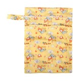 Maxbell Baby Nappy Bag Stroller Storage Bag Water Resistant Diaper Pouch for Daycare Yellow