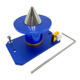 Maxbell Blade Balancer Parts Sturdy Supplies Balancing Tool for Garden Backyard Yard Blue