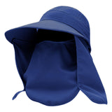 Maxbell Sun Hat with Removable Neck Flap Cover Fishing Hat for Summer Hiking Outdoor