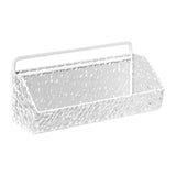 Maxbell Hanging Kitchen Basket Farmhouse Food Storage for Laundry Kitchen Home Decor Clear