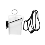 Maxbell 5xWaterproof ID Badge Holder Case Clear Vertical for Credit Cards Keys Boating