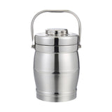 Maxbell Stainless Steel Lunch Box Thermal with Handle Bento Box for Work Travel Kids 2.2L