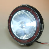 Maxbell 7 Inch 55W Flood Driving Lights HID Xenon 12V Trucks SUV Spot Work Light Red - Aladdin Shoppers