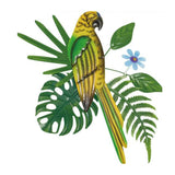 Maxbell Hanging Sculpture Greenery Leaves Flower Sign Office Kitchen Bird Wall Decor Style C
