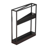 Badminton Racket Storage Rack Practical Easy to Install Tennis Racket Holder Black